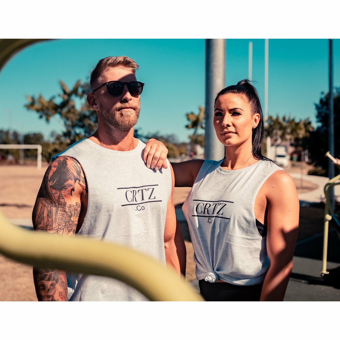 Marl Dynamic Sleeveless Tee