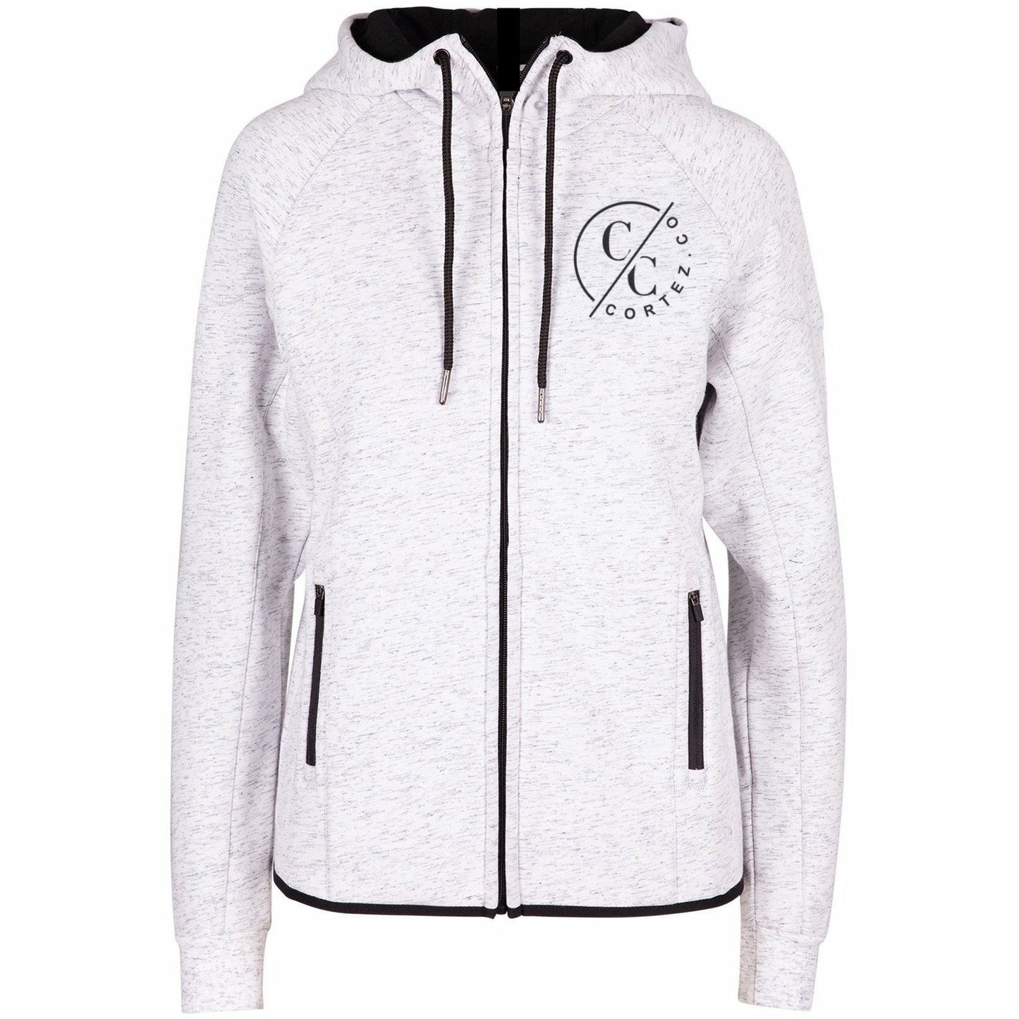Marl Elite Zip Up Hoodie