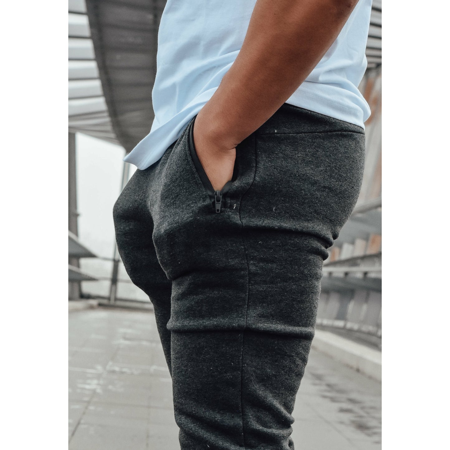 Dark Marl Signature Track Pants