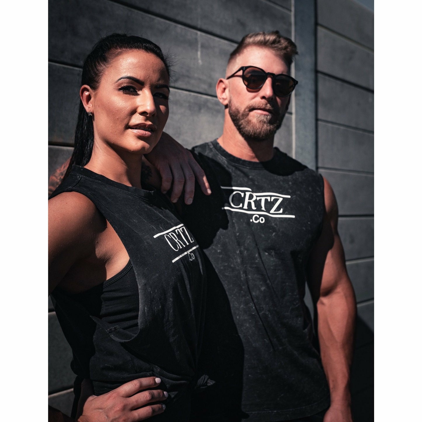 Black Unisex Timeless Muscle Tee