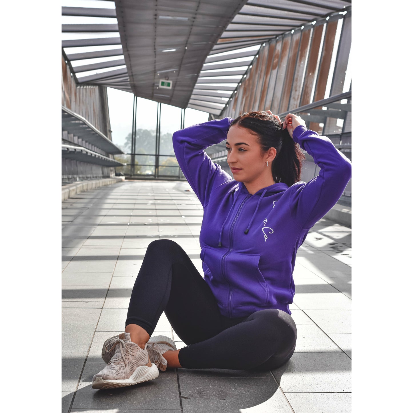 Purple Signature Hoodie