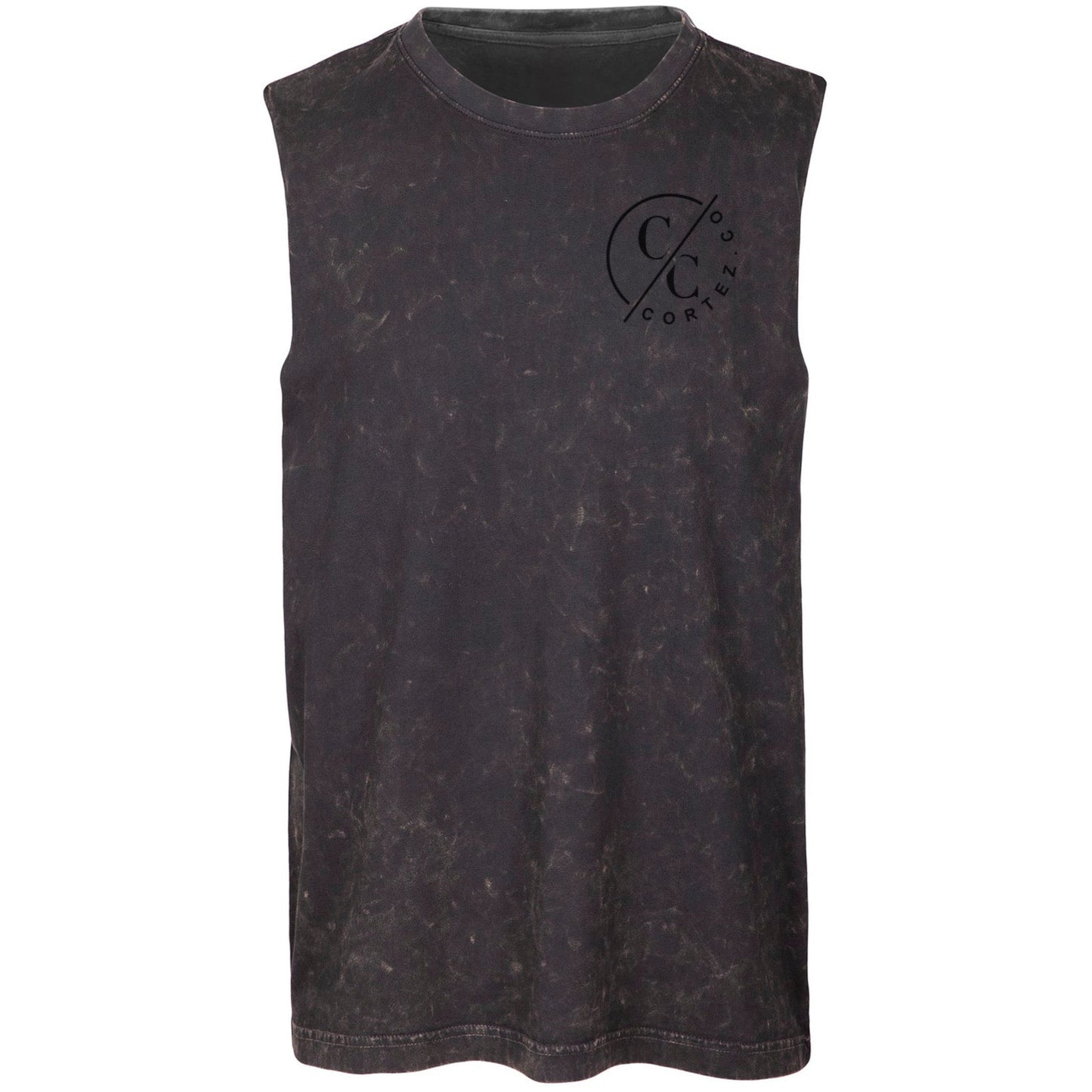 Black Unisex Classic Sleeveless Tee