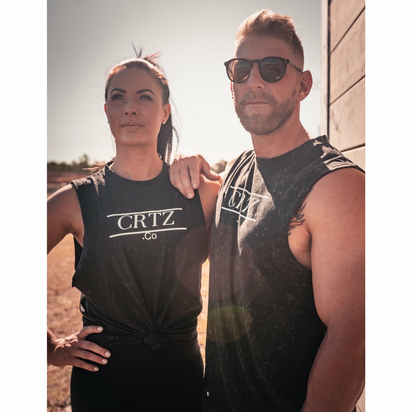 Black Unisex Timeless Muscle Tee