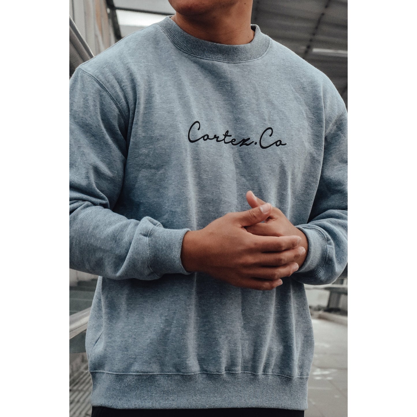 Grey Signature Sweat-Shirt