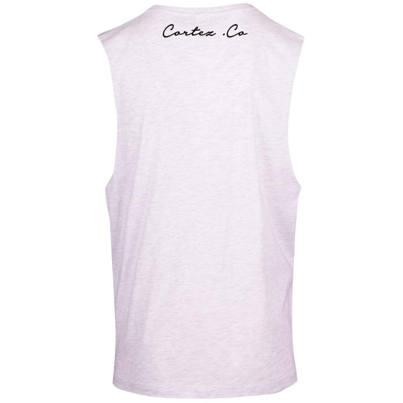 White Unisex Classic Sleeveless Tee