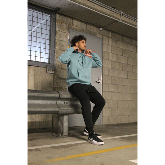 Slate Green Cozy Hoodie
