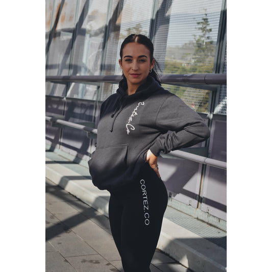 New Charcoal Signature Hoodie