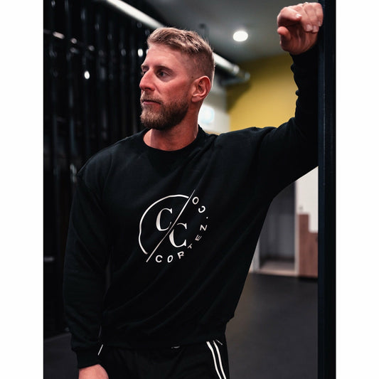 Black Unisex Lifestyle Sweatshirt
