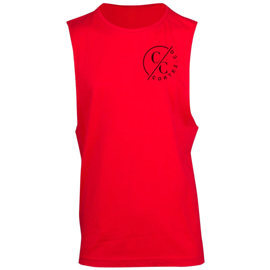 Red Unisex Classic Sleeveless Tee