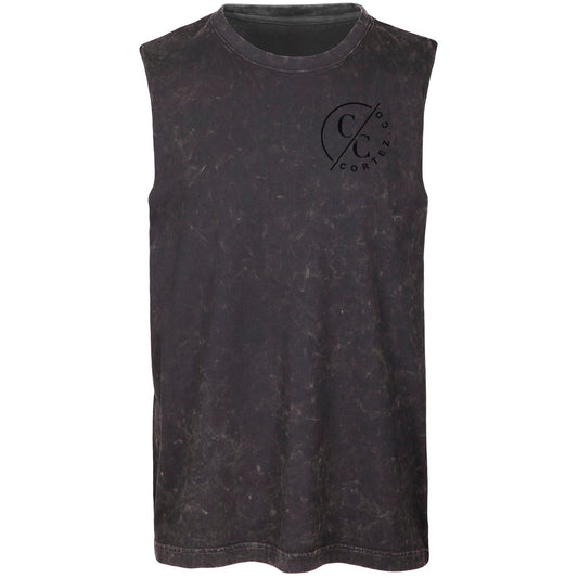 Black Unisex Classic Sleeveless Tee
