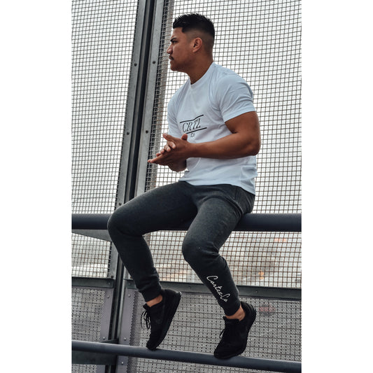 Dark Marl Signature Track Pants