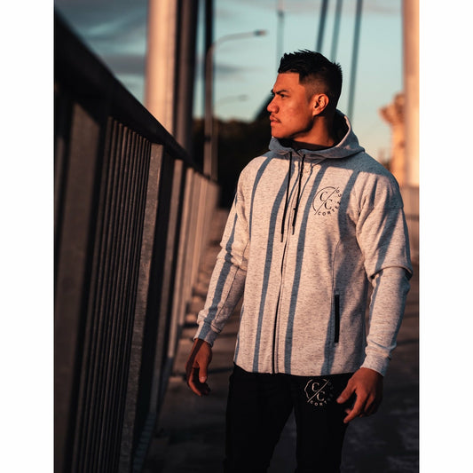 Marl Elite Zip Up Hoodie
