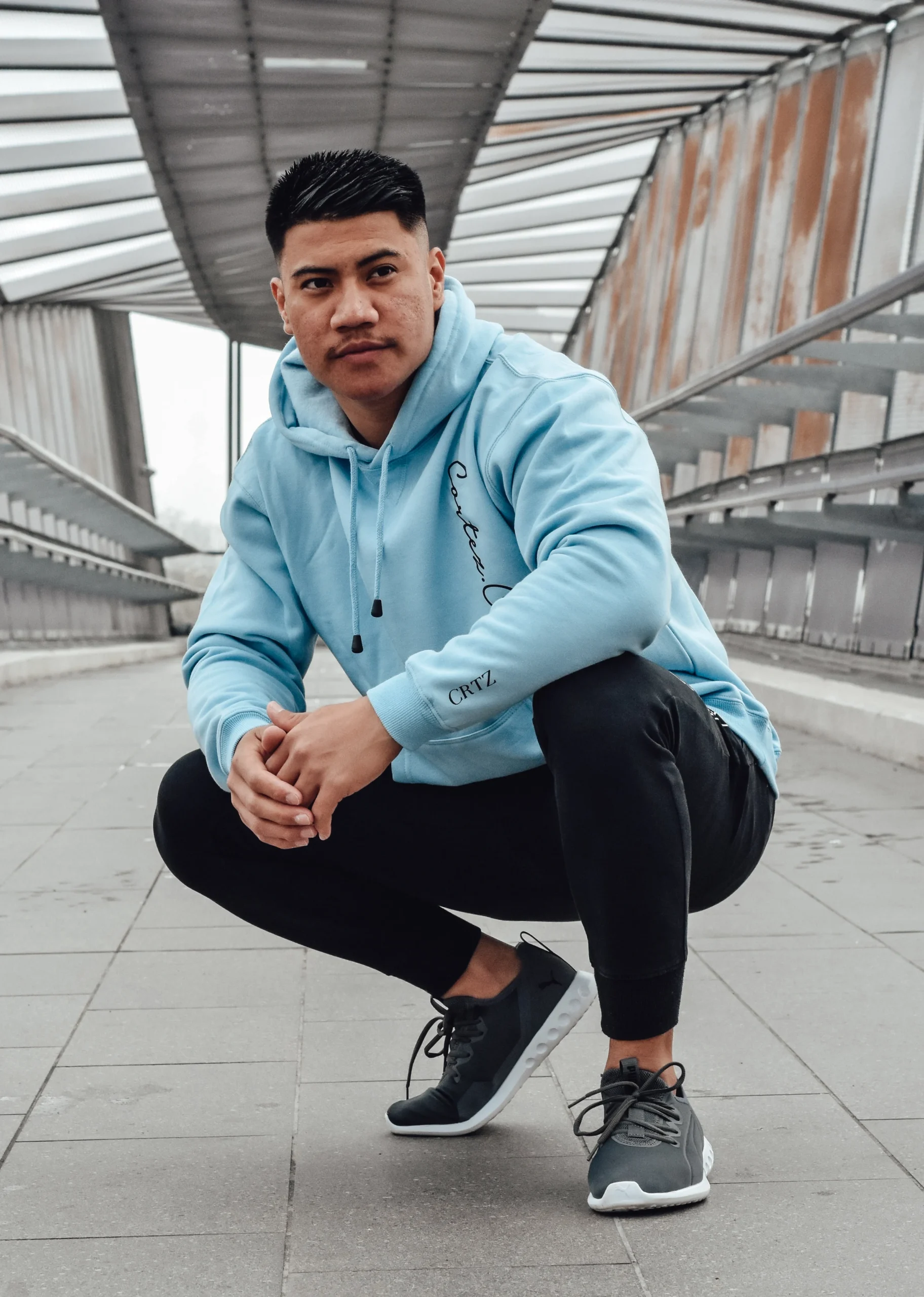 Cortez Owner wearing Cortez hoodie
