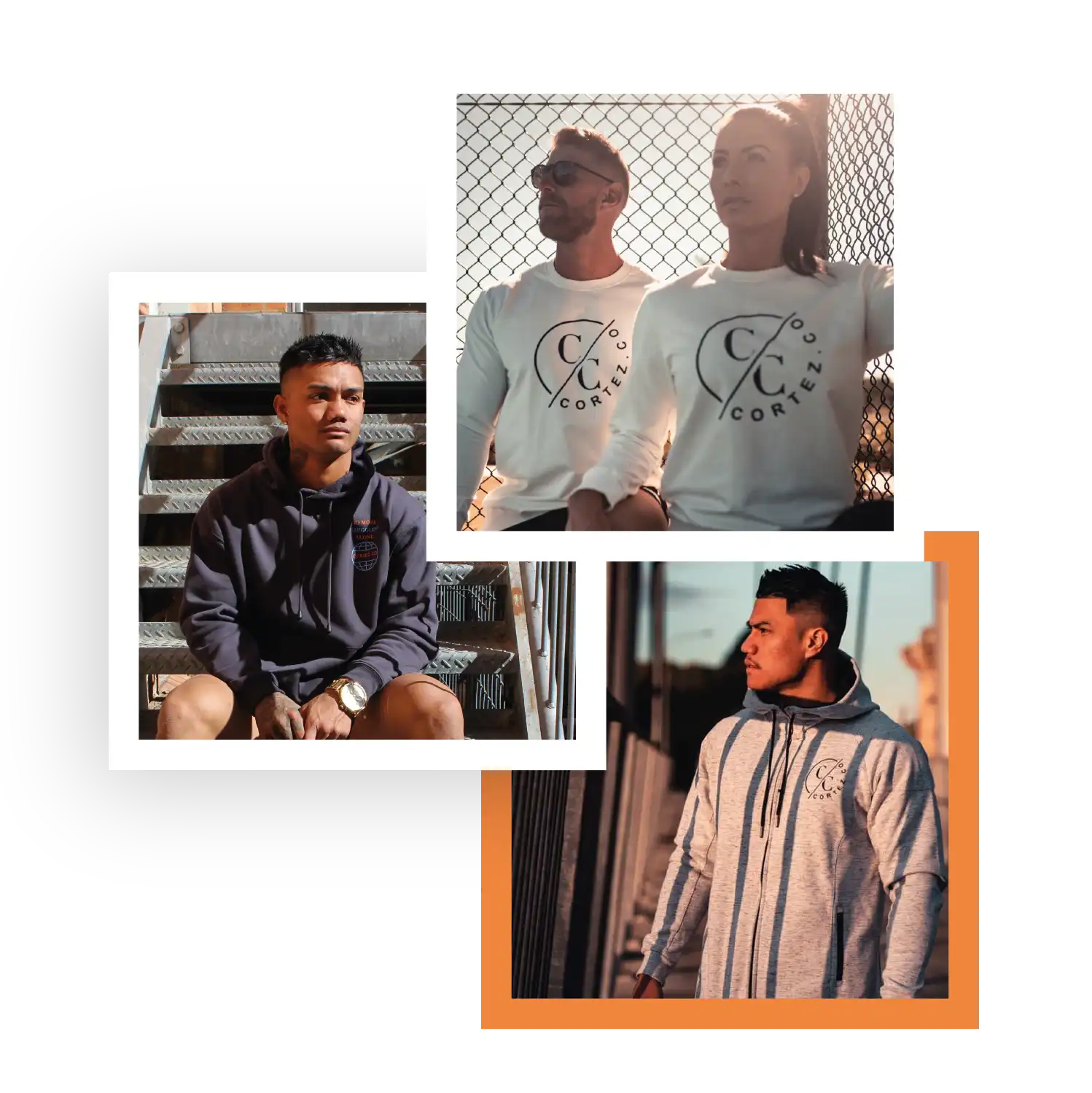 Models Wearing Cortez Hoodie representing Arise Lifestyle